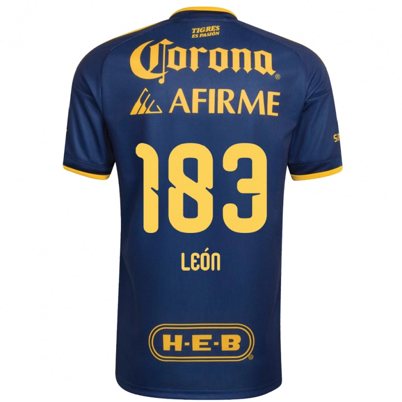 Danxen Dámské Gabriel León #183 Královsky Modrá Žlutá Daleko Hráčské Dresy 2026/27 Dres