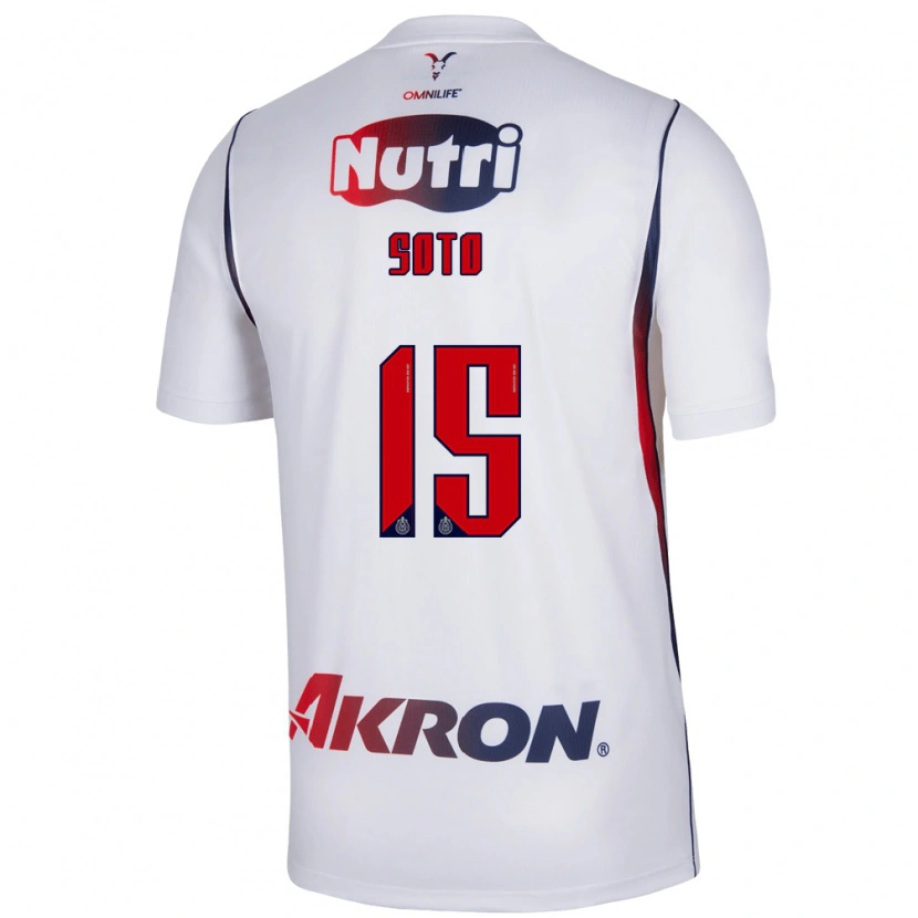 Danxen Dámské Rubí Soto #15 Červená Bílá Tmavě Modrá Daleko Hráčské Dresy 2026/27 Dres