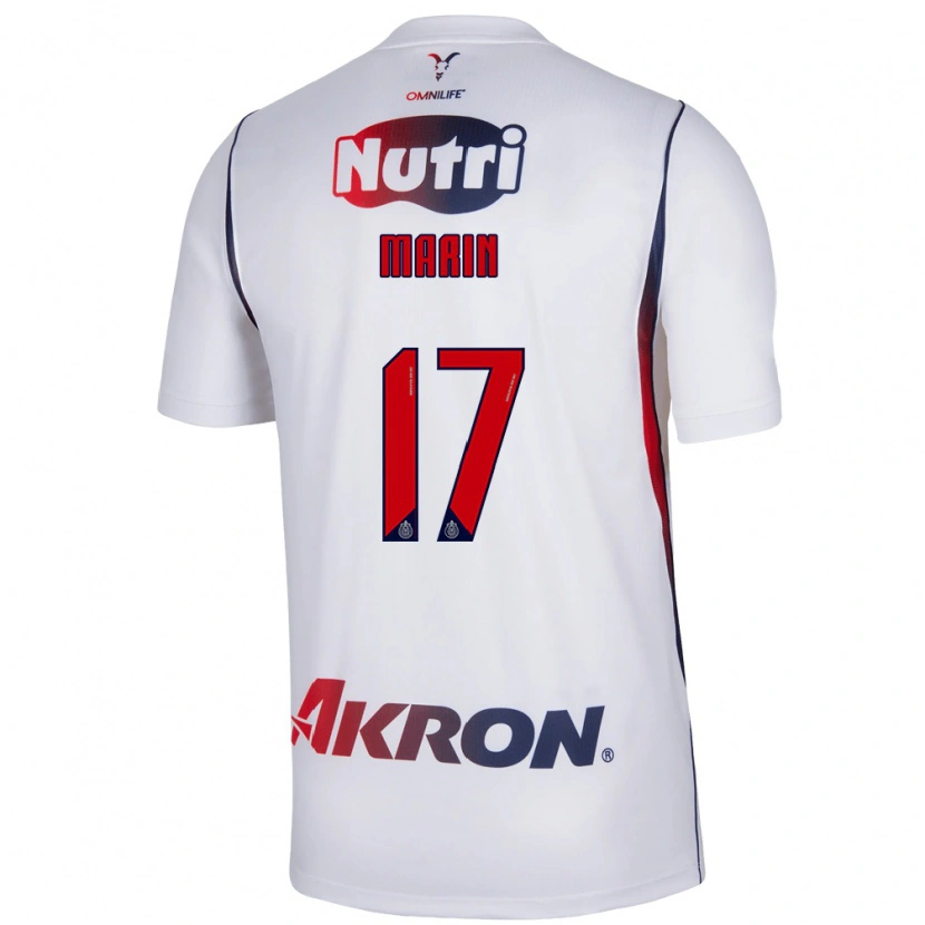 Danxen Dámské Ricardo Marín #17 Červená Bílá Tmavě Modrá Daleko Hráčské Dresy 2026/27 Dres