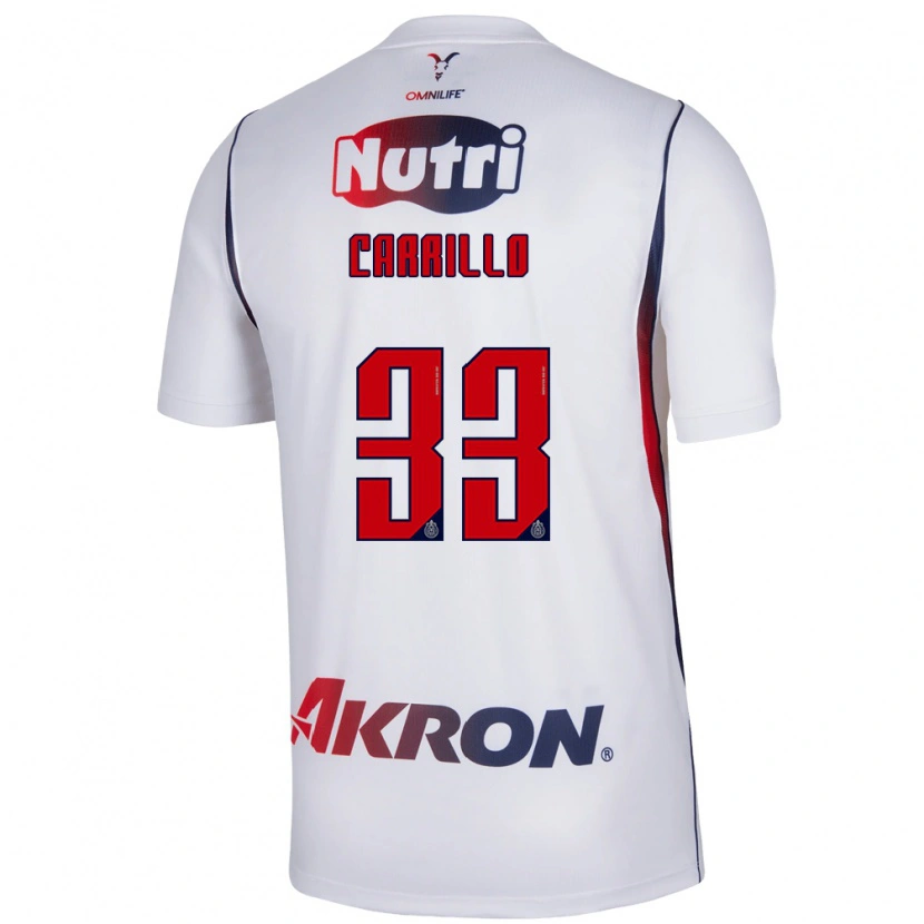 Danxen Dámské Jordán Carrillo #33 Červená Bílá Tmavě Modrá Daleko Hráčské Dresy 2026/27 Dres