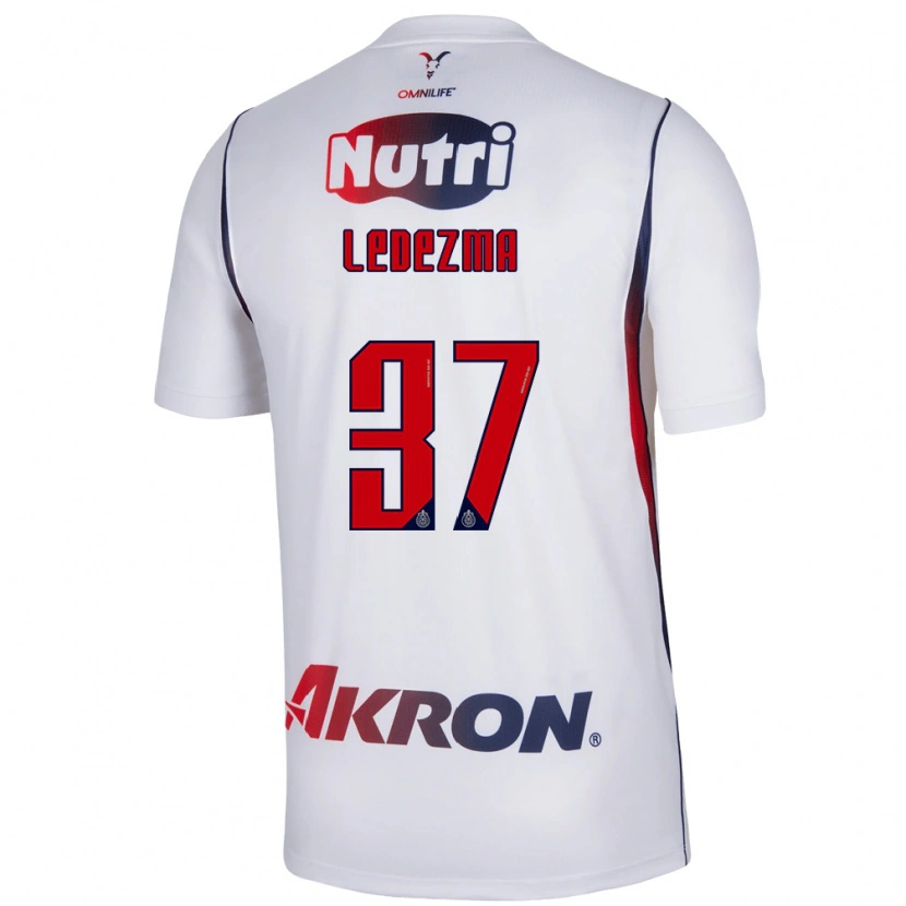 Danxen Dámské Richard Ledezma #37 Červená Bílá Tmavě Modrá Daleko Hráčské Dresy 2026/27 Dres