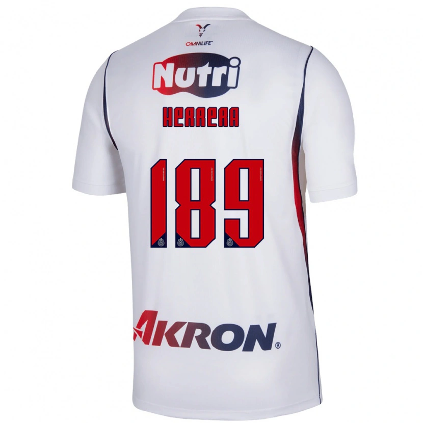 Danxen Dámské Antonio Herrera #189 Červená Bílá Tmavě Modrá Daleko Hráčské Dresy 2026/27 Dres