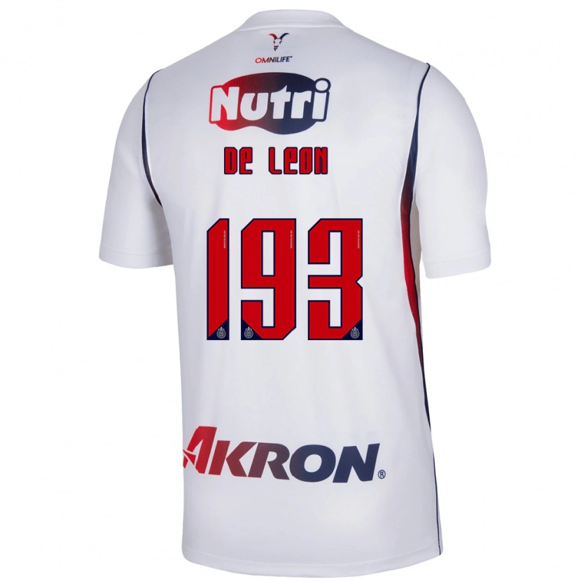 Danxen Dámské Jared De León #193 Červená Bílá Tmavě Modrá Daleko Hráčské Dresy 2026/27 Dres