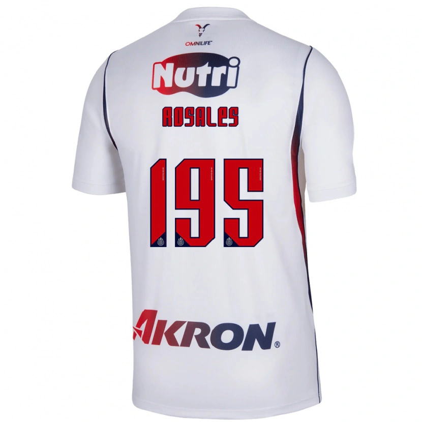 Danxen Dámské Diego Rosales #195 Červená Bílá Tmavě Modrá Daleko Hráčské Dresy 2026/27 Dres