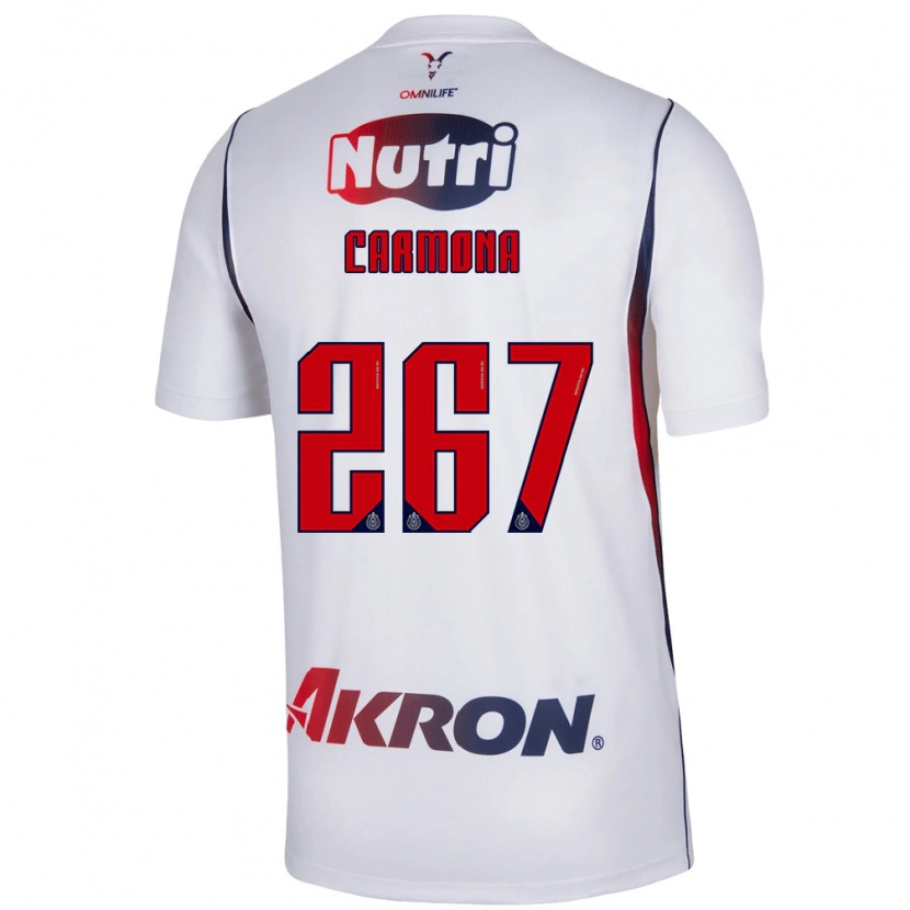 Danxen Dámské Jesús Carmona #267 Červená Bílá Tmavě Modrá Daleko Hráčské Dresy 2026/27 Dres