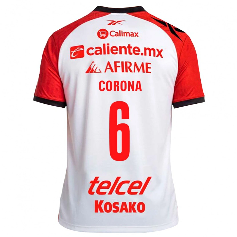 Danxen Dámské Joe Corona #6 Bílá Černá Červená Daleko Hráčské Dresy 2026/27 Dres