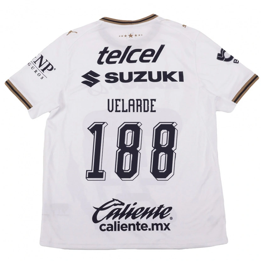 Danxen Dámské Andrés Velarde #188 Bílá Černá Hnědá Daleko Hráčské Dresy 2026/27 Dres