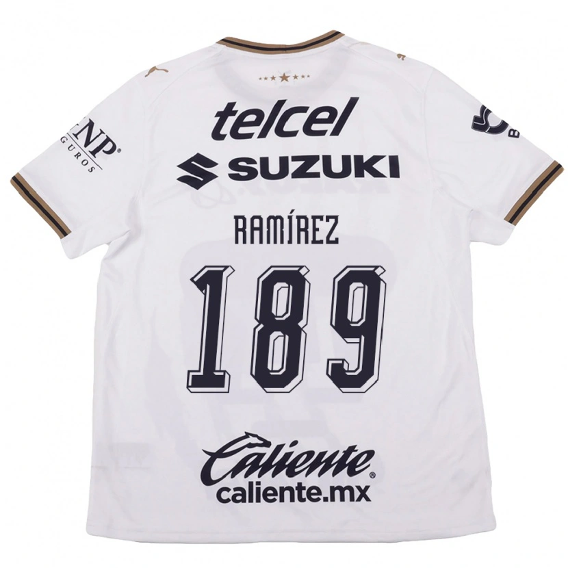Danxen Dámské Héctor Ramírez #189 Bílá Černá Hnědá Daleko Hráčské Dresy 2026/27 Dres