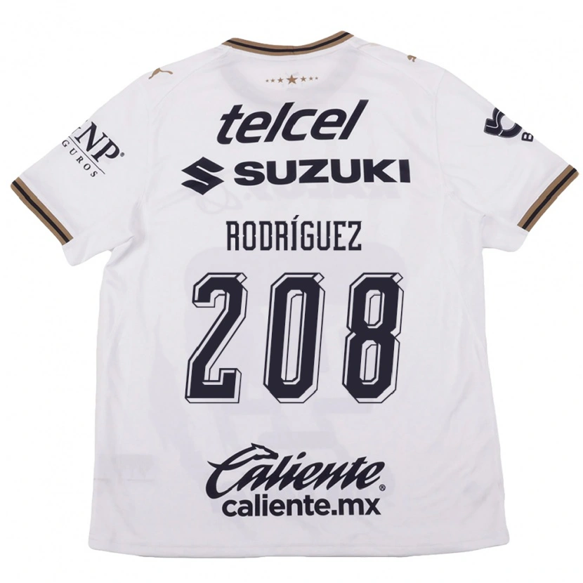Danxen Dámské Gael Rodríguez #208 Bílá Černá Hnědá Daleko Hráčské Dresy 2026/27 Dres