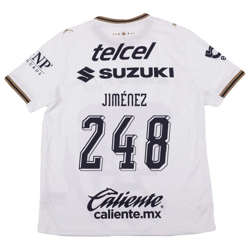 Danxen Dámské Iker Jiménez #248 Bílá Černá Hnědá Daleko Hráčské Dresy 2026/27 Dres