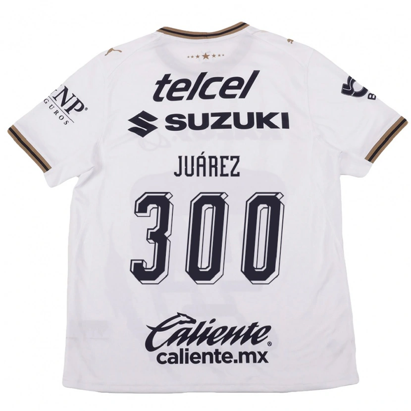 Danxen Dámské Jonathan Juárez #300 Bílá Černá Hnědá Daleko Hráčské Dresy 2026/27 Dres