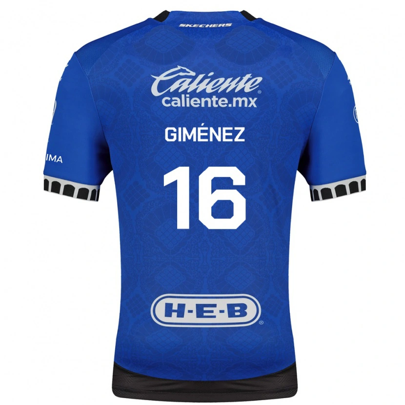Danxen Dámské Enzo Giménez #16 Královsky Modrá Bílá Černá Daleko Hráčské Dresy 2026/27 Dres
