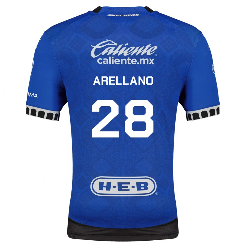 Danxen Dámské Jesús Arellano #28 Královsky Modrá Bílá Černá Daleko Hráčské Dresy 2026/27 Dres