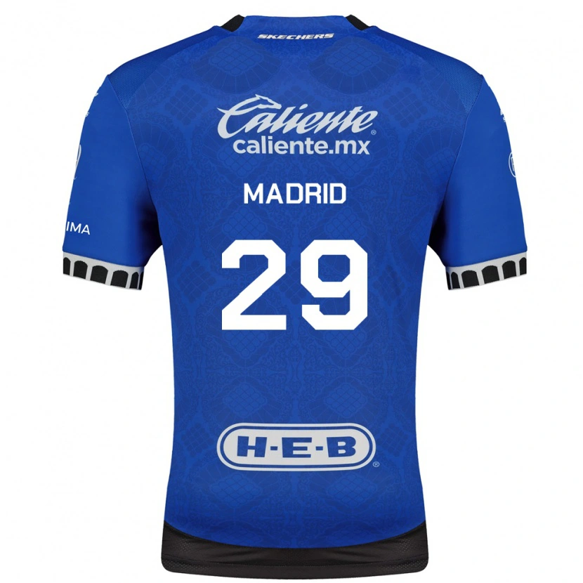 Danxen Dámské Waldo Madrid #29 Královsky Modrá Bílá Černá Daleko Hráčské Dresy 2026/27 Dres