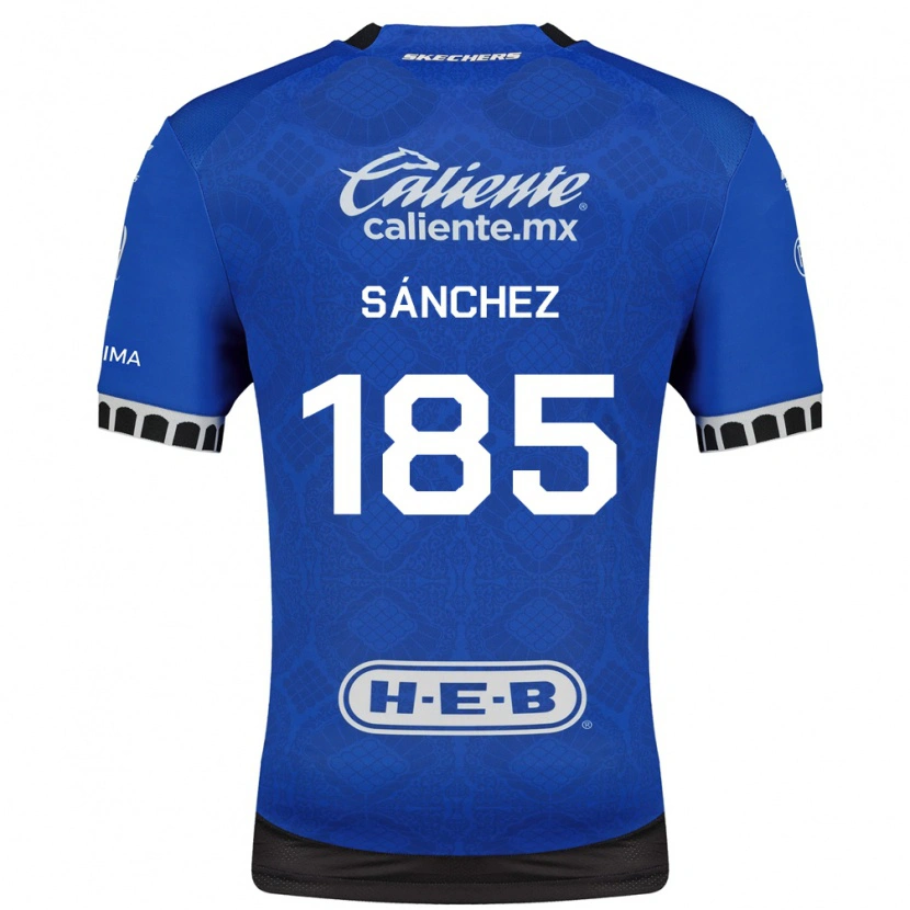 Danxen Dámské Saúl Sánchez #185 Královsky Modrá Bílá Černá Daleko Hráčské Dresy 2026/27 Dres
