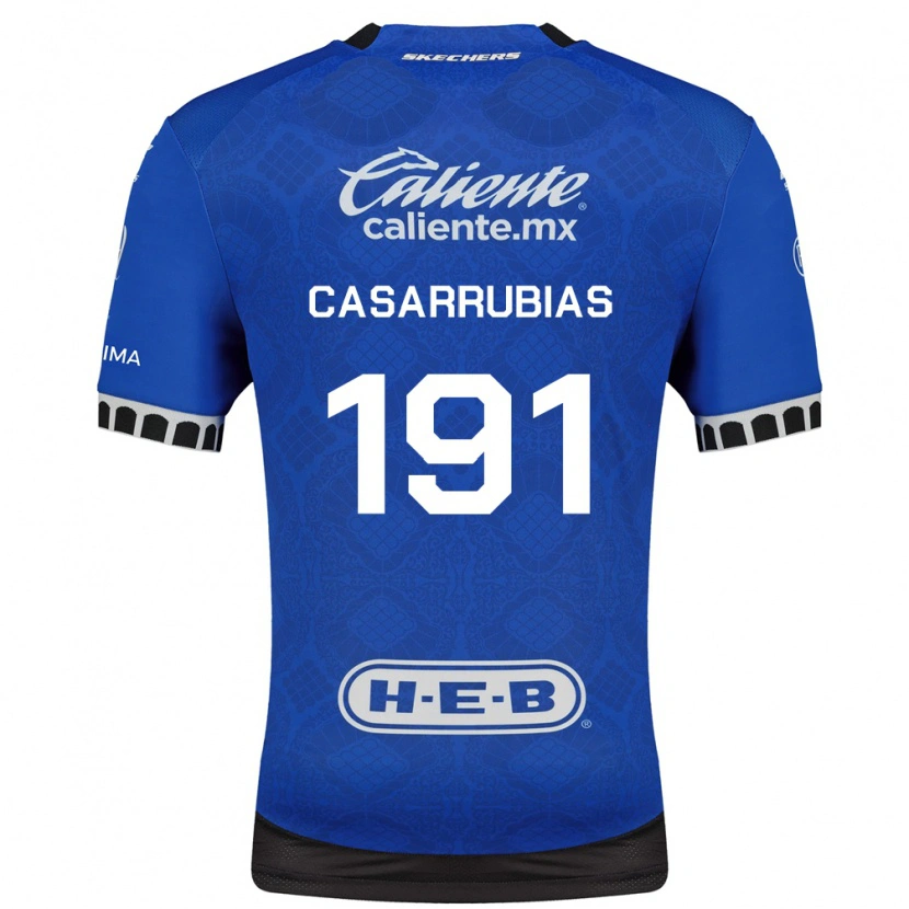 Danxen Dámské Aaron Casarrubias #191 Královsky Modrá Bílá Černá Daleko Hráčské Dresy 2026/27 Dres
