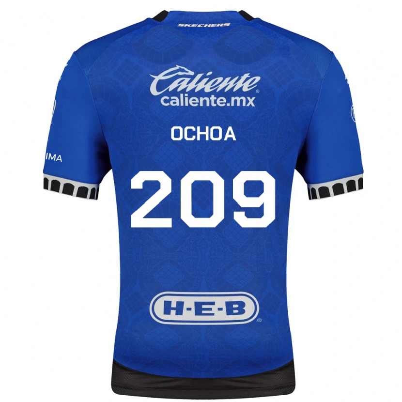 Danxen Dámské José Ochoa #209 Královsky Modrá Bílá Černá Daleko Hráčské Dresy 2026/27 Dres