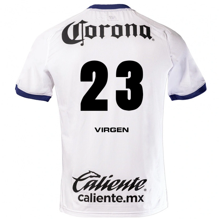 Danxen Dámské Oswaldo Virgen #23 Bílá Modrá Černá Daleko Hráčské Dresy 2026/27 Dres