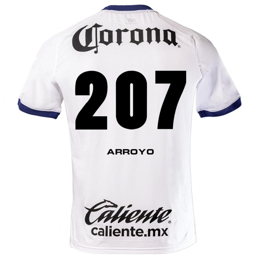 Danxen Dámské José Arroyo #207 Bílá Modrá Černá Daleko Hráčské Dresy 2026/27 Dres