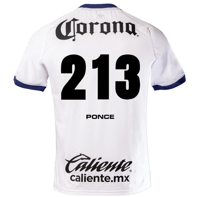 Danxen Dámské Santiago Ponce #213 Bílá Modrá Černá Daleko Hráčské Dresy 2026/27 Dres