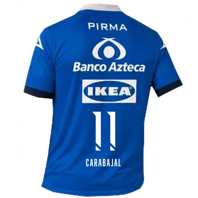 Danxen Dámské Gabriel Carabajal #11 Modrá Bílá Daleko Hráčské Dresy 2026/27 Dres