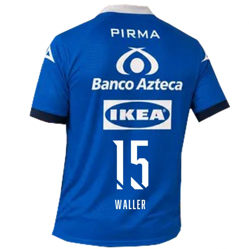 Danxen Dámské Facundo Waller #15 Modrá Bílá Daleko Hráčské Dresy 2026/27 Dres