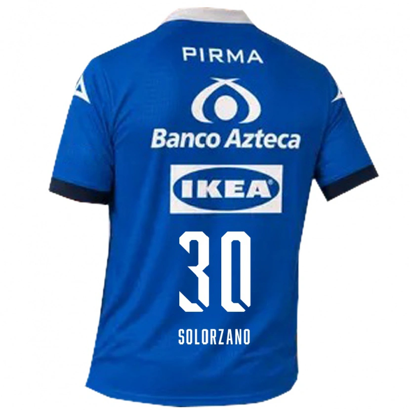 Danxen Dámské Aisha Solórzano #30 Modrá Bílá Daleko Hráčské Dresy 2026/27 Dres