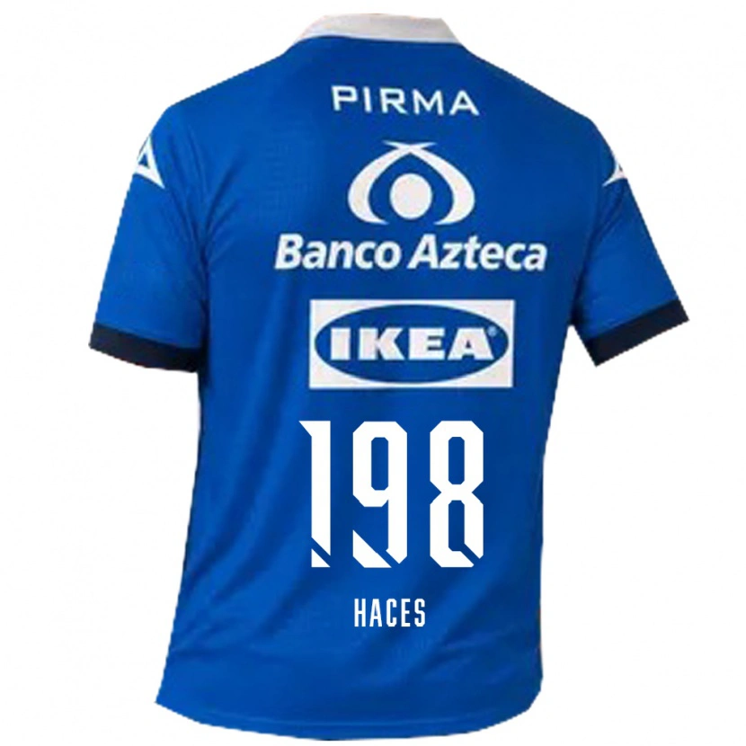 Danxen Dámské Daniel Haces #198 Modrá Bílá Daleko Hráčské Dresy 2026/27 Dres