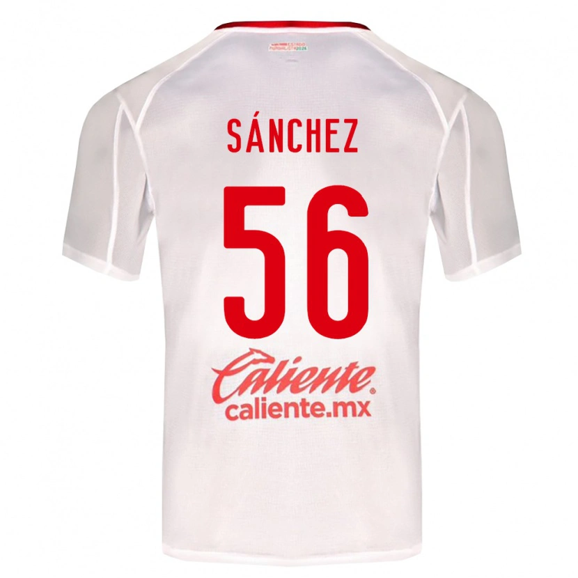 Danxen Dámské Benjamín Sánchez #56 Bílá Zelená Červená Daleko Hráčské Dresy 2026/27 Dres
