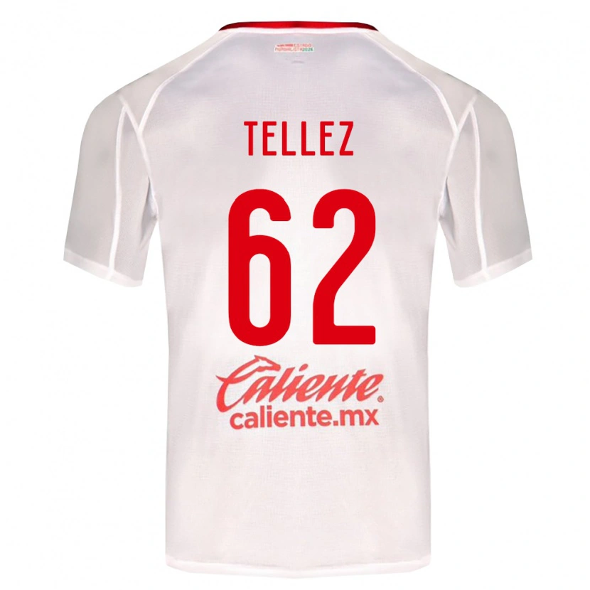 Danxen Dámské Brandon Téllez #62 Bílá Zelená Červená Daleko Hráčské Dresy 2026/27 Dres