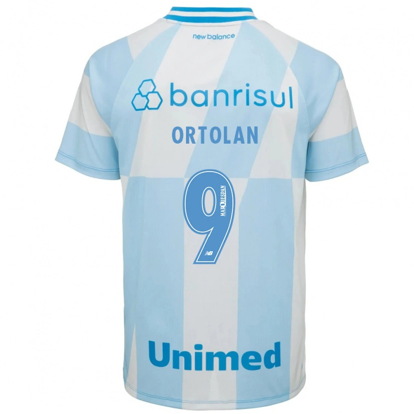 Danxen Dámské Dani Ortolan #9 Světle Modrá Bílá Daleko Hráčské Dresy 2026/27 Dres