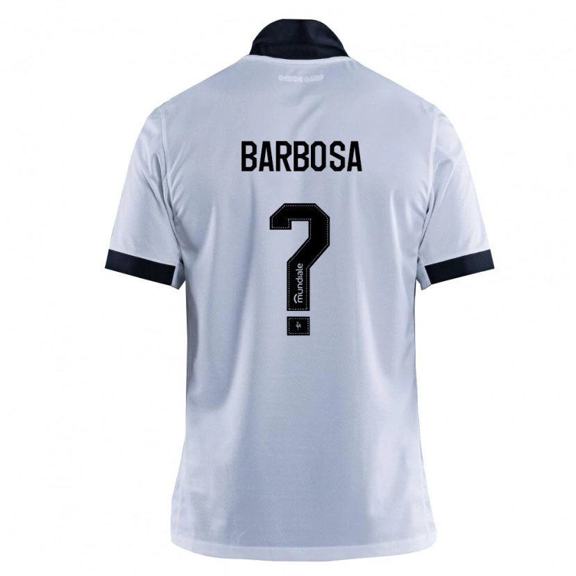Danxen Dámské Natã Barbosa #0 Černá Bílá Daleko Hráčské Dresy 2026/27 Dres