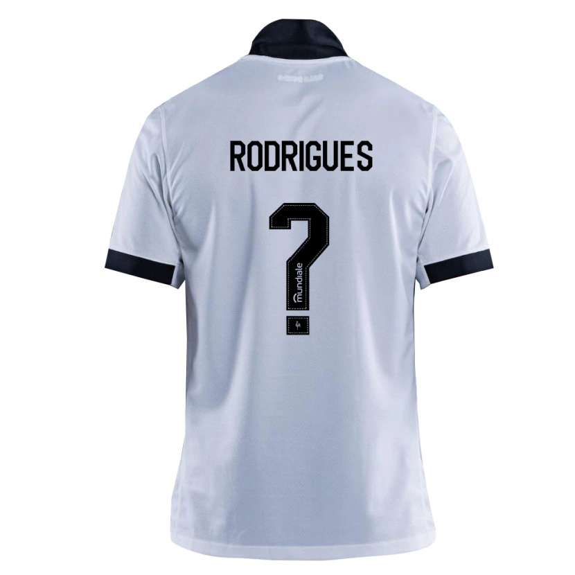 Danxen Dámské Vinicius Rodrigues #0 Černá Bílá Daleko Hráčské Dresy 2026/27 Dres