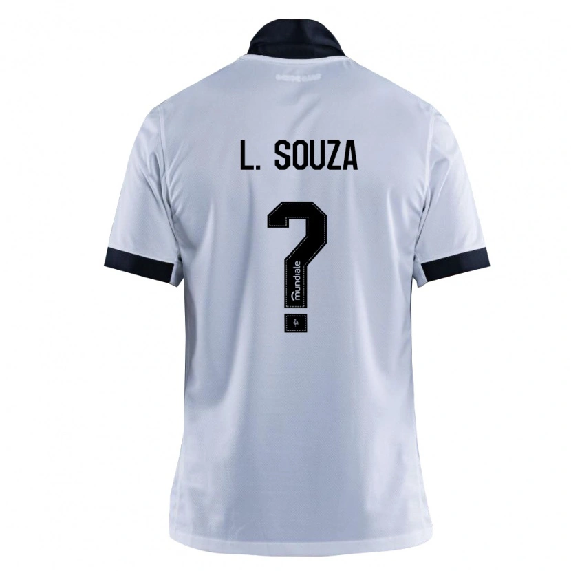Danxen Dámské Lucas Souza #0 Černá Bílá Daleko Hráčské Dresy 2026/27 Dres