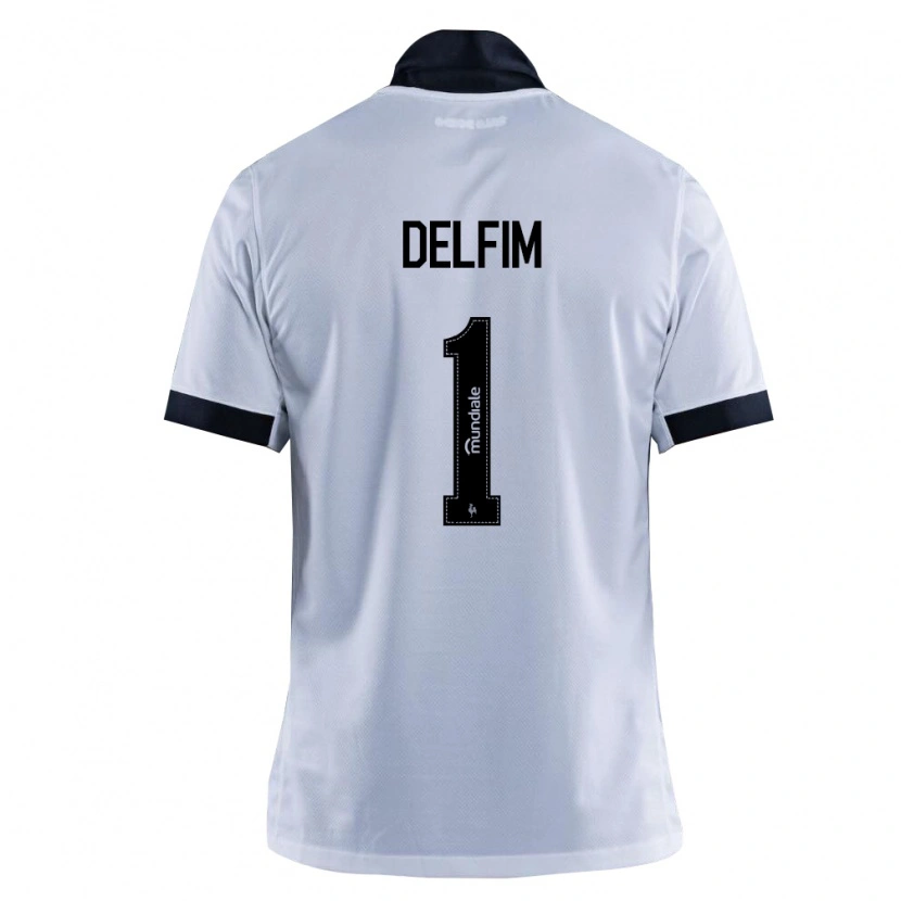 Danxen Dámské Gabriel Delfim #1 Černá Bílá Daleko Hráčské Dresy 2026/27 Dres