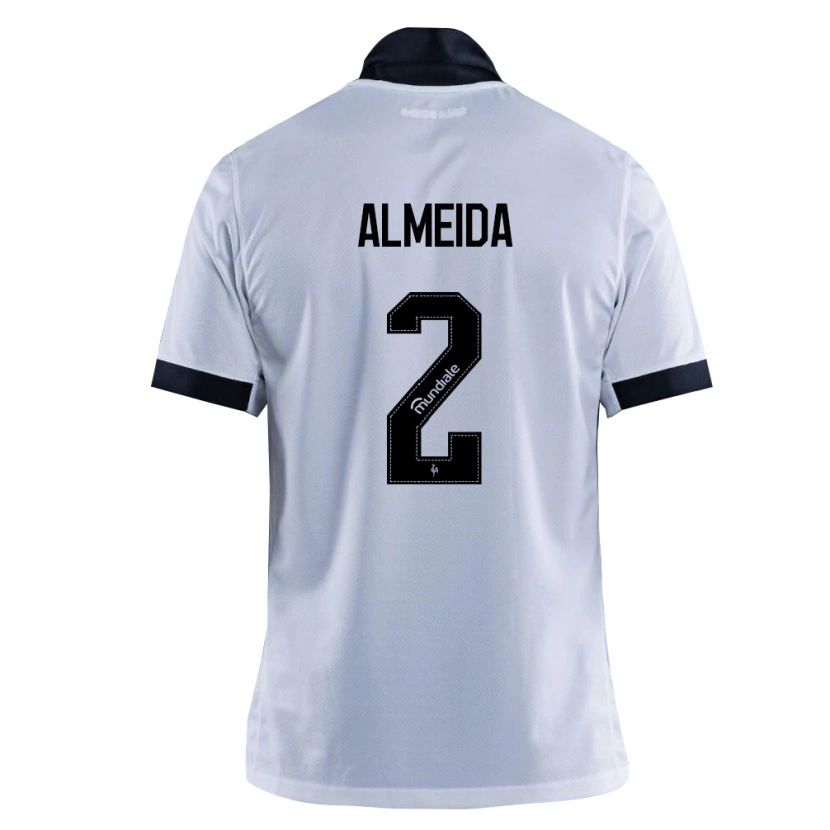 Danxen Dámské Samuel Almeida #2 Černá Bílá Daleko Hráčské Dresy 2026/27 Dres