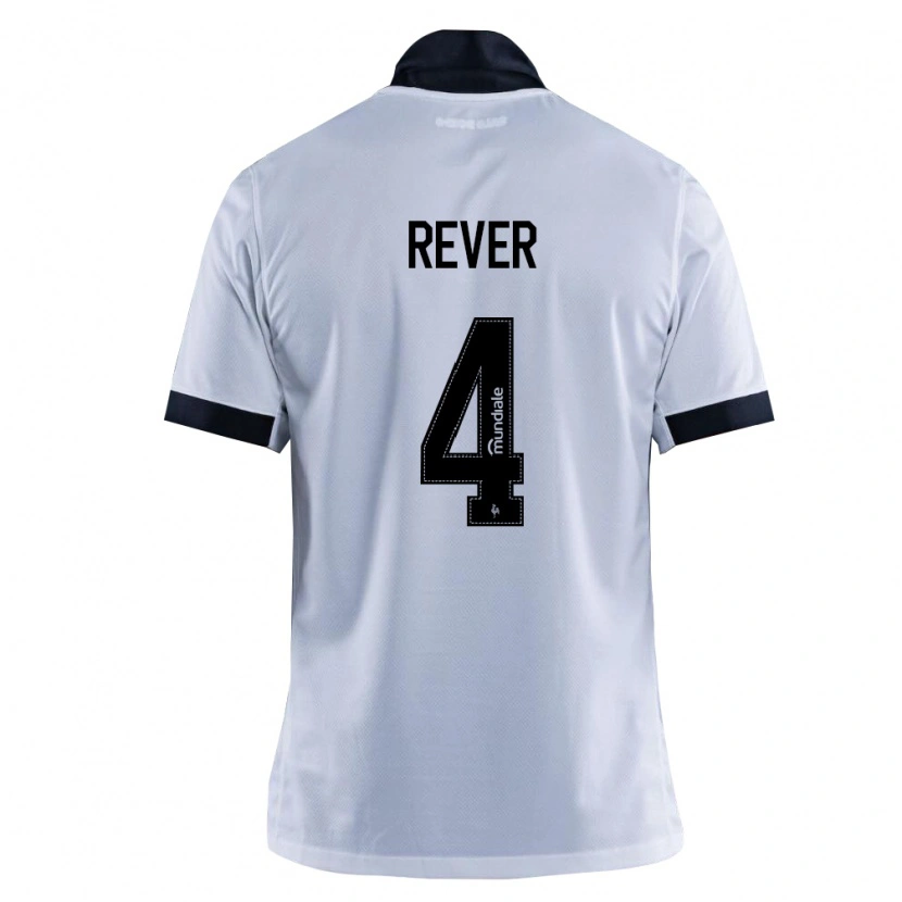 Danxen Dámské Rever #4 Černá Bílá Daleko Hráčské Dresy 2026/27 Dres