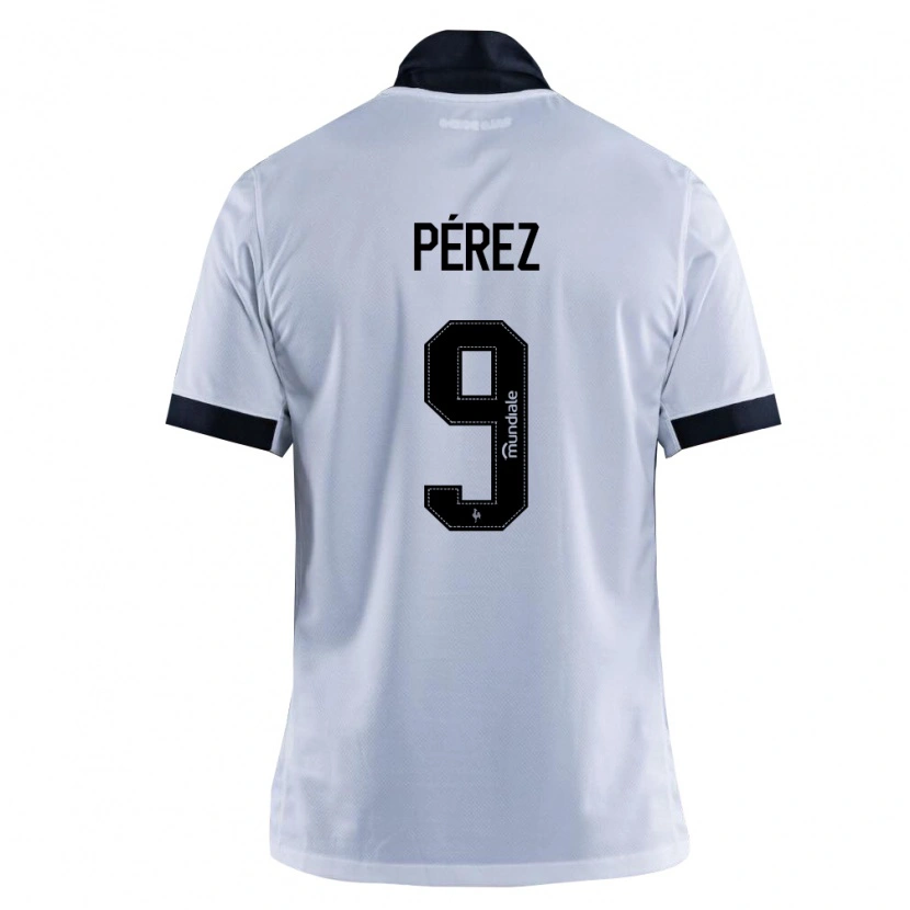 Danxen Dámské Diego Pérez #9 Černá Bílá Daleko Hráčské Dresy 2026/27 Dres