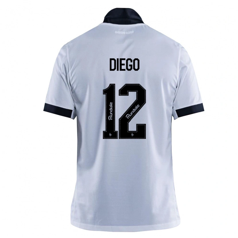 Danxen Dámské Diego #12 Černá Bílá Daleko Hráčské Dresy 2026/27 Dres