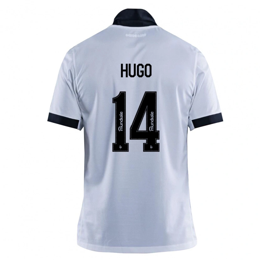 Danxen Dámské Vitor Hugo #14 Černá Bílá Daleko Hráčské Dresy 2026/27 Dres