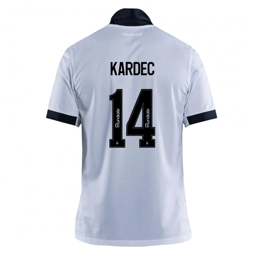 Danxen Dámské Alan Kardec #14 Černá Bílá Daleko Hráčské Dresy 2026/27 Dres