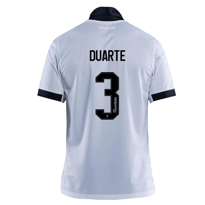 Danxen Dámské Léo Duarte #3 Černá Bílá Daleko Hráčské Dresy 2026/27 Dres