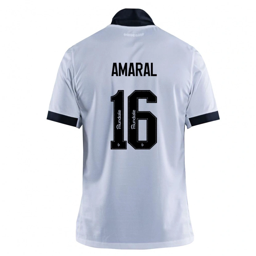 Danxen Dámské Enzo Amaral #16 Černá Bílá Daleko Hráčské Dresy 2026/27 Dres