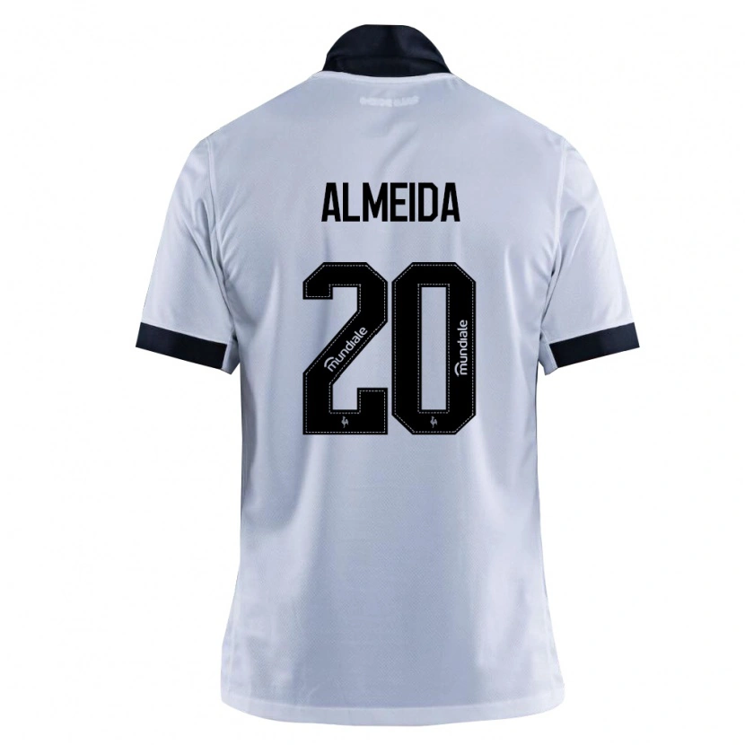 Danxen Dámské Vinicius Almeida #20 Černá Bílá Daleko Hráčské Dresy 2026/27 Dres