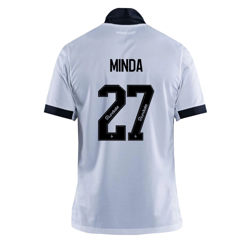 Danxen Dámské Alan Minda #27 Černá Bílá Daleko Hráčské Dresy 2026/27 Dres