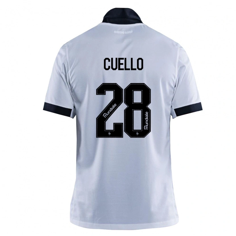 Danxen Dámské Tomás Cuello #28 Černá Bílá Daleko Hráčské Dresy 2026/27 Dres