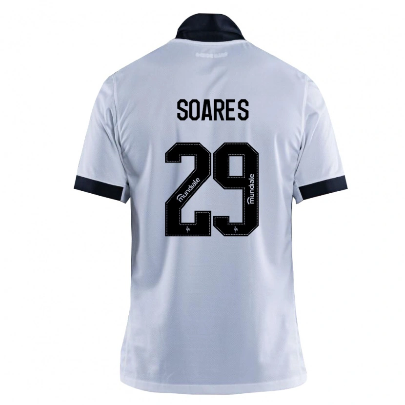 Danxen Dámské Cauã Soares #29 Černá Bílá Daleko Hráčské Dresy 2026/27 Dres
