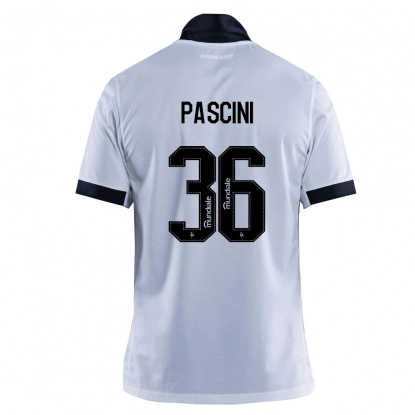 Danxen Dámské Kauã Pascini #36 Černá Bílá Daleko Hráčské Dresy 2026/27 Dres
