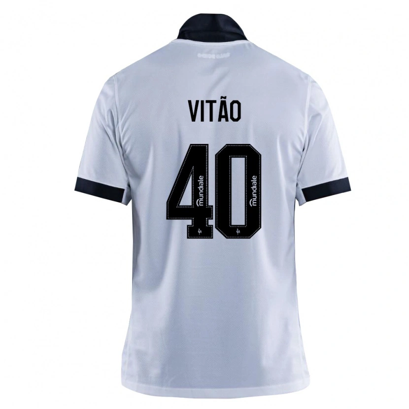 Danxen Dámské Vitão #40 Černá Bílá Daleko Hráčské Dresy 2026/27 Dres