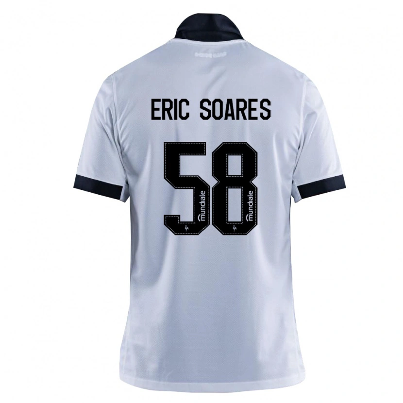 Danxen Dámské Eric Soares #58 Černá Bílá Daleko Hráčské Dresy 2026/27 Dres